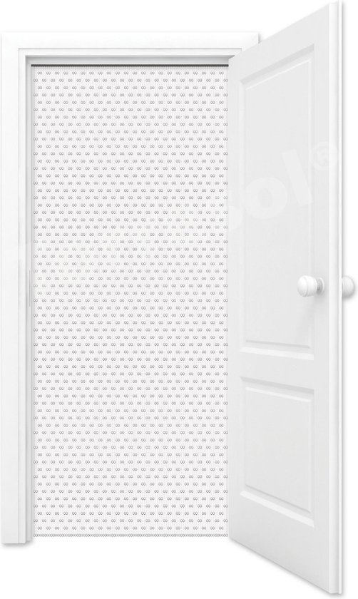 Torresol Vliegengordijn K&K 25A | 100*215 cm | 100% wit