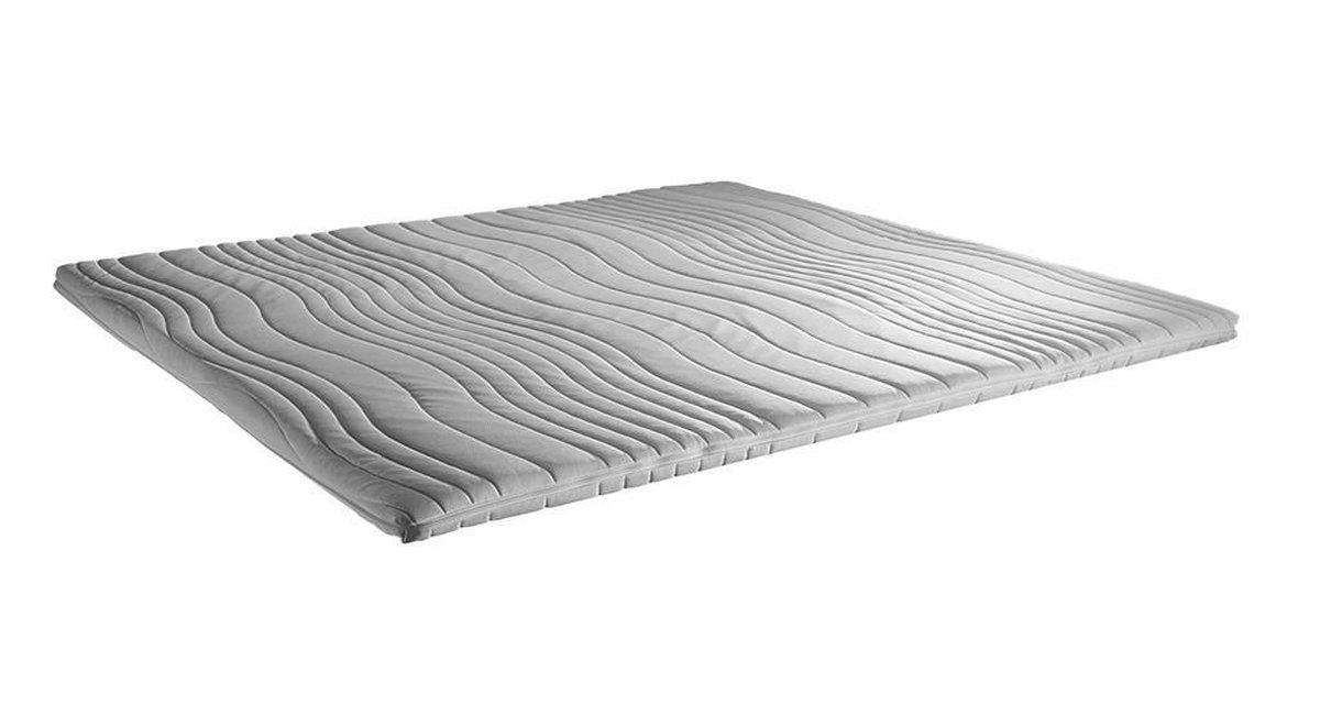 Topdekmatras Topper NASA/VISCO/Traagschuim 6CM - 200x220cm