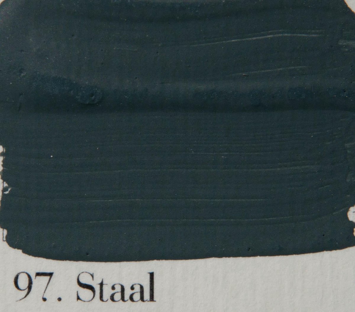 l' Authentique krijtverf, kleur 97 Staal, 2.5 lit.