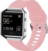 Fitbit Blaze Siliconen bandje |Roze / Pink |Premium kwaliteit| One Size | TrendParts
