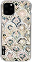 Casetastic Apple iPhone 11 Pro Hoesje - Softcover Hoesje met Design - Art Deco Marble Tiles Print