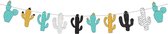 PARTYDECO - Kartonnen cactus met stippen slinger - Decoratie > Slingers en hangdecoraties