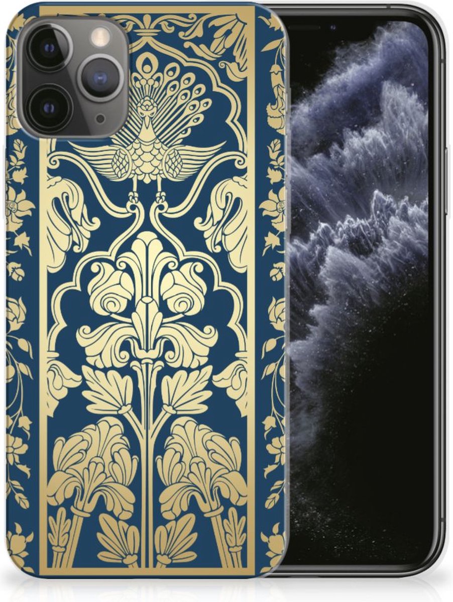 Apple iPhone 11 Pro TPU Case Beige Flowers