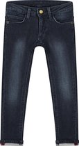 Smitten Organic - Slimfit Denim Broek- Blue Black - Maat(92)