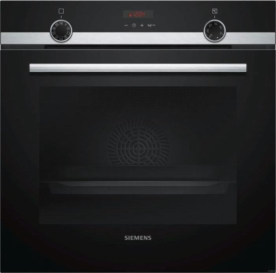 Siemens iQ300 HB573ABR0 Elektrische pyrolyse oven 71l 3600W A Zwart