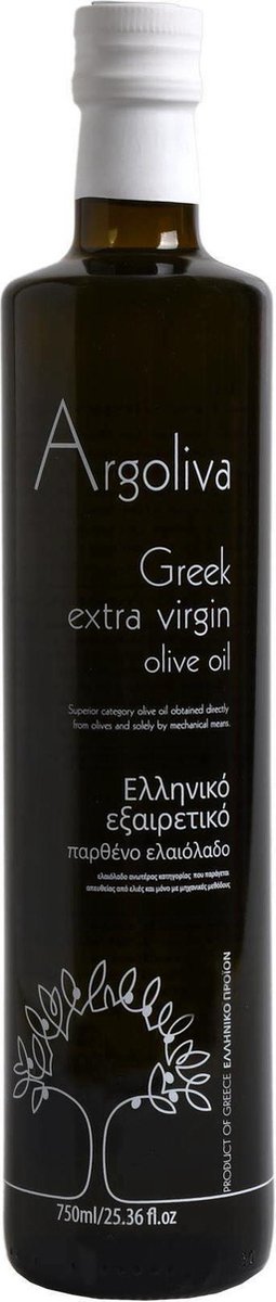 Argoliva extra vierge olijfolie - Griekse Koroneiki & Manaki olijven - 750ml