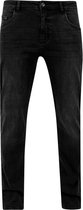 Urban Classics - Stretch Denim Broek rechte pijpen - Spijkerbroek - Taille, 34 inch - Zwart
