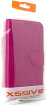 Xssive Hoesje voor Huawei P40 Pro Plus - Book Case - Pink