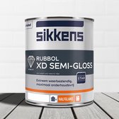 Sikkens Rubbol Xd Semi-gloss 1 Liter Op Kleur Gemengd