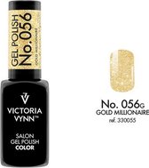 Gellak Victoria Vynn™ Gel Nagellak - Salon Gel Polish Color 056 - 8 ml. - Gold Millionaire