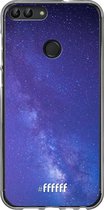 Huawei P Smart (2018) Hoesje Transparant TPU Case - Star Cluster #ffffff