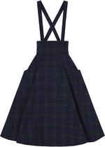 Alex Skirt Green Check in Swing Vintage Jaren 50 Stijl