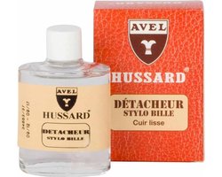 Avel Hussard inktvlek verwijderaar 30 ml – Balpen-inkt op leer – Geschikt voor glad leer – Nubuck reiniger, schoenreiniging en suede reiniger