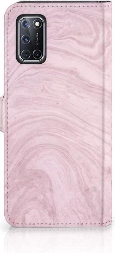 Coque OPPO A72 | OPPO A52 Coque pour Rose Marble