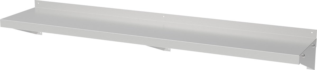 Professionele 300 Rvs Wandschap 800 Incl. Konsoles | Combisteel | 7490.0140 | Horeca
