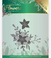 Dies - Jeanines Art  Christmas Flowers - Poinsettia Corner