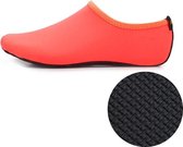 3mm anti-slip rubber reliëf textuur zool effen kleur duiken schoenen en sokken  één paar  grootte: S (Orange)