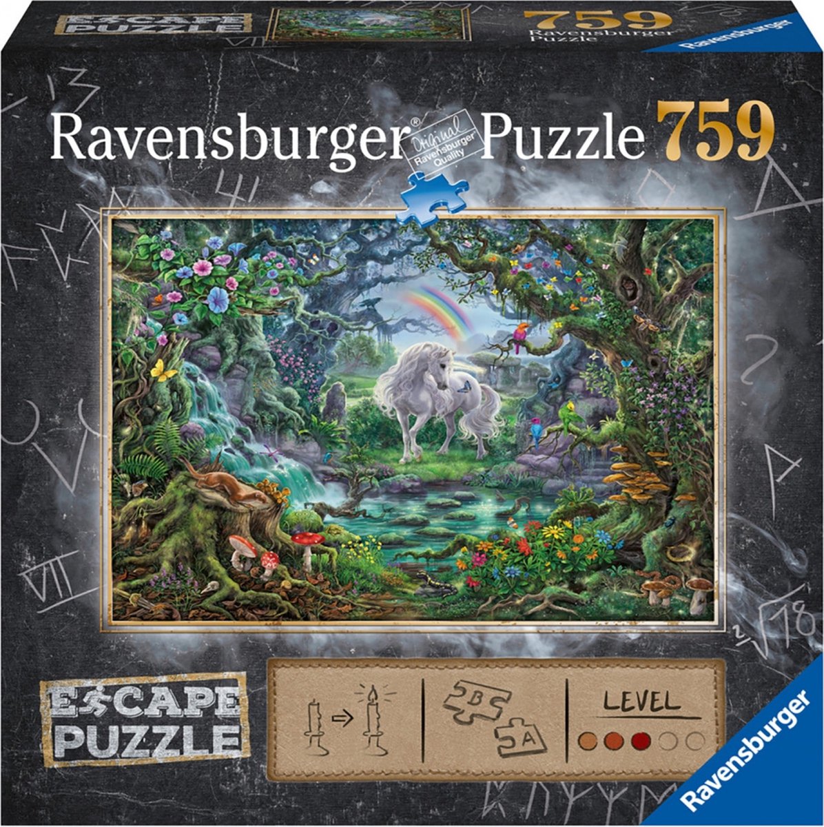 Doe een poging Bisschop korting Ravensburger Escape Puzzle 9 Unicorn - 759 stukjes | bol.com