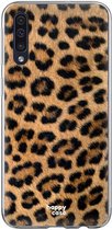 HappyCase Samsung Galaxy A70 Flexibel TPU Hoesje Wilde Panter Print