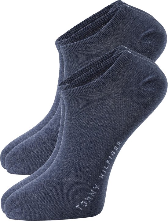 Tommy Hilfiger sneaker sokken (2-pack) - jeans blauw -  Maat: