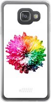Samsung Galaxy A3 (2016) Hoesje Transparant TPU Case - Rainbow Pompon #ffffff