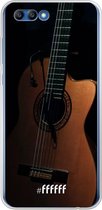 Honor 10 Hoesje Transparant TPU Case - Guitar #ffffff