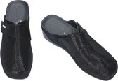 Vital -Dames - zwart - slippers & muiltjes - maat 41