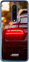 OnePlus 7 Pro Hoesje Transparant TPU Case - Audi R8 Back #ffffff