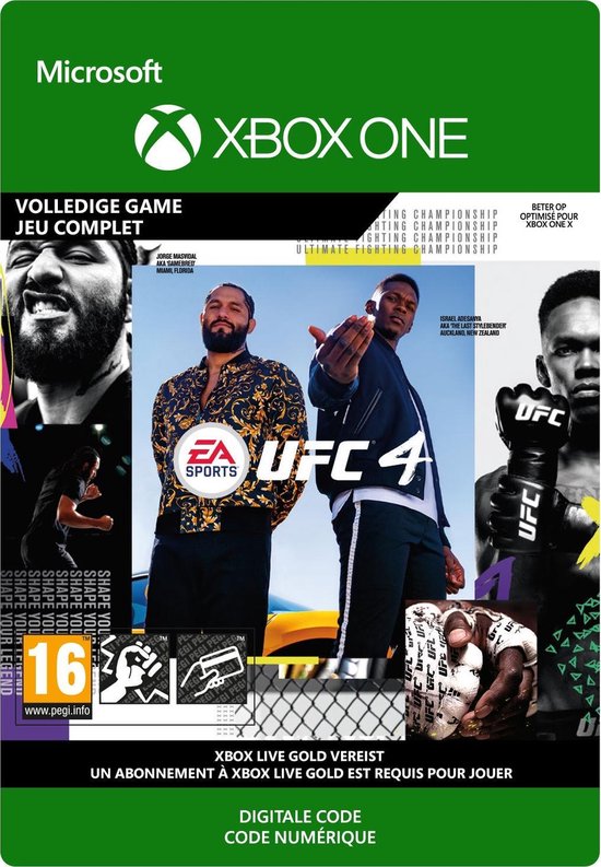 UFC 4 - Xbox One Download | Jeux | bol.com