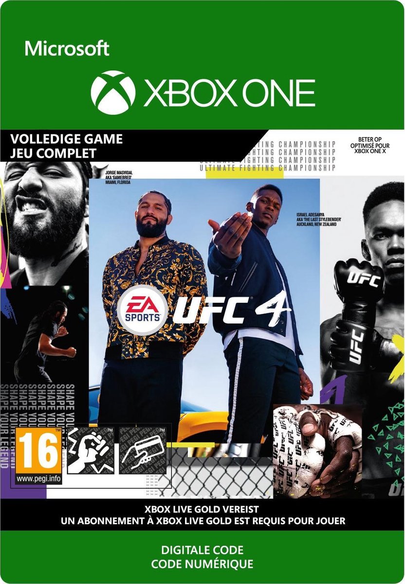 UFC 4 - Xbox One Download | Games | bol.com