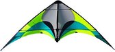 Spiderkites Cerf-volant acrobatique Tomboy 195 Cm Nylon / carbone Vert / jaune
