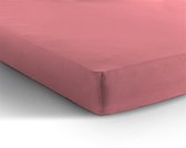 Comfortabele Jersey Extra Breed Hoeslaken Roze | 190/200x200/210/220 | Zacht En Dichtgebreid | Rondom Elastiek