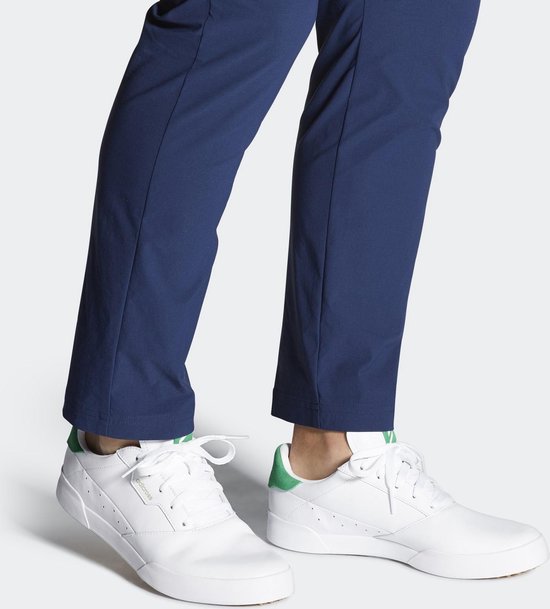 Adidas Golfschoenen Adicross Retro Heren Leer Wit groen Mt 48 2 3 bol