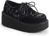 Demonia Creepers -41 Shoes- CREEPER-219 US 11 Zwart