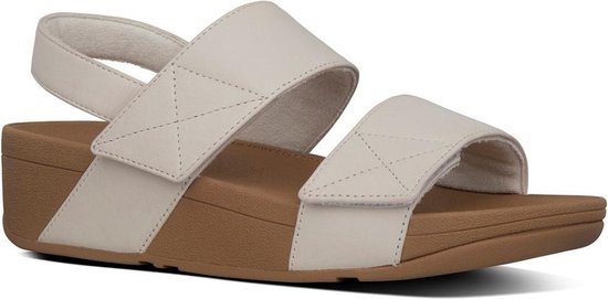 Fitflop - Dames schoenen - Mina Adjustable Backstrap Sandal - Beige - maat  41 | bol.com