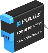 PULUZ voor GoPro HERO8 /7 /6 /5 3.85V 1220mAh Li-ion Batterij