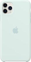 Apple Hoesje Siliconen Geschikt voor iPhone 11 Pro Max - Apple Silicone Backcover smartphone - blauw