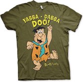 THE FLINTSTONES - T-Shirt Yabba-Dadda-Doo - Dark Grey (XXL)