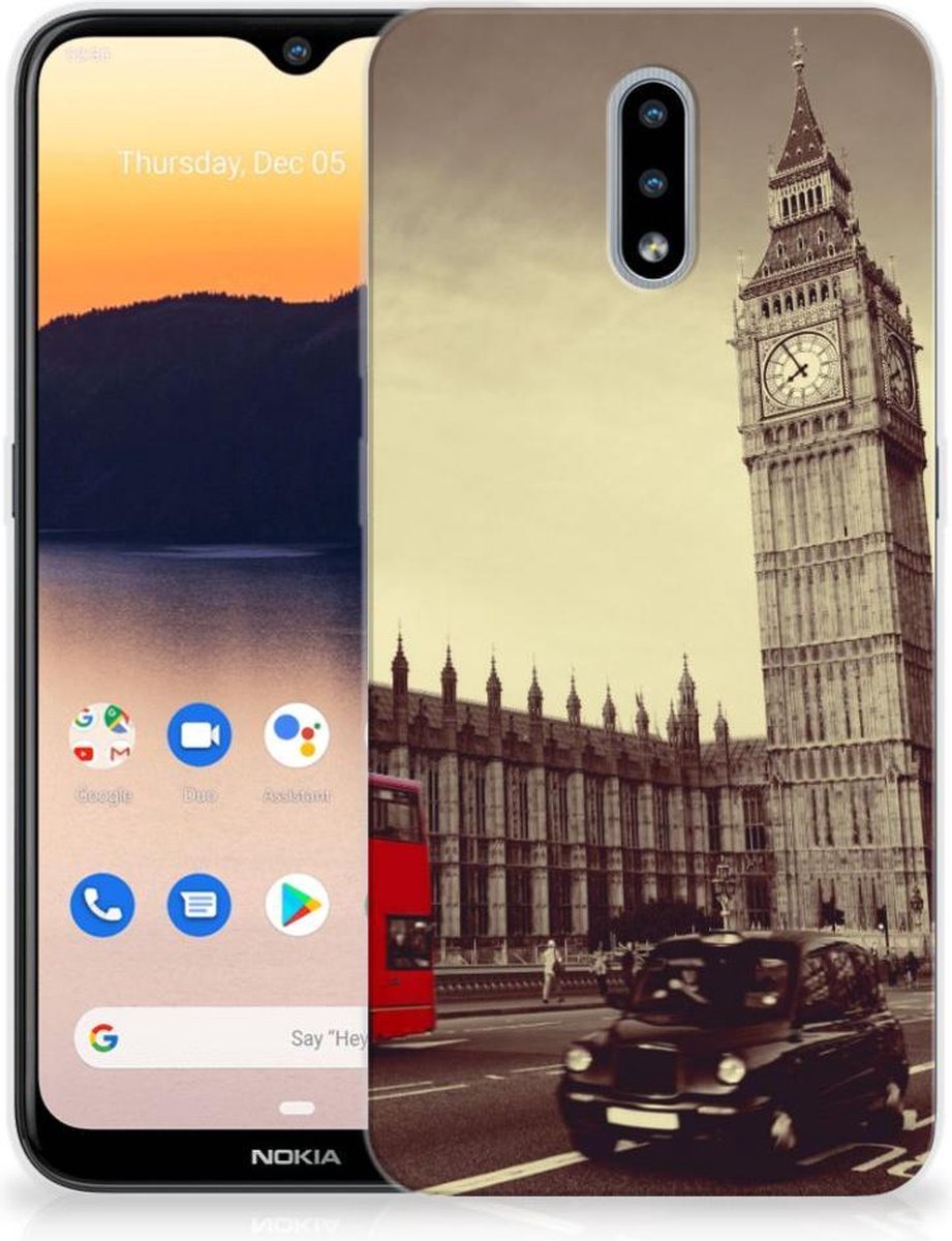 Nokia 2.3 Siliconen Back Cover Londen