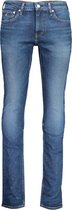 Calvin Klein Jeans Blauw  - Maat W28 - Heren - Herfst/Winter Collectie - Katoen;Polyester