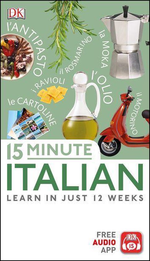 DK 15-Minute Language Learning - 15 Minute Italian - cover