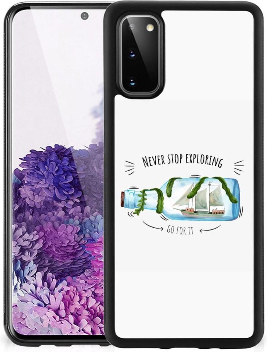 Samsung Galaxy S20 Bumper Hoesje Boho Bottle