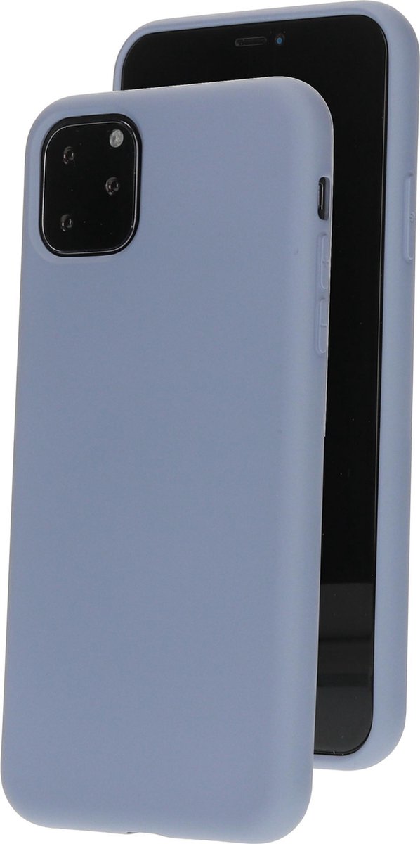 Mobiparts hoesje geschikt voor de Apple iPhone 11 Pro - Siliconen - Grijs