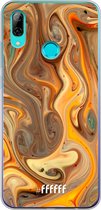 Huawei P Smart (2019) Hoesje Transparant TPU Case - Brownie Caramel #ffffff