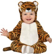 FIESTAS GUIRCA, S.L. - Tijger kostuum met capuchon voor baby's - 12 - 18 maanden
