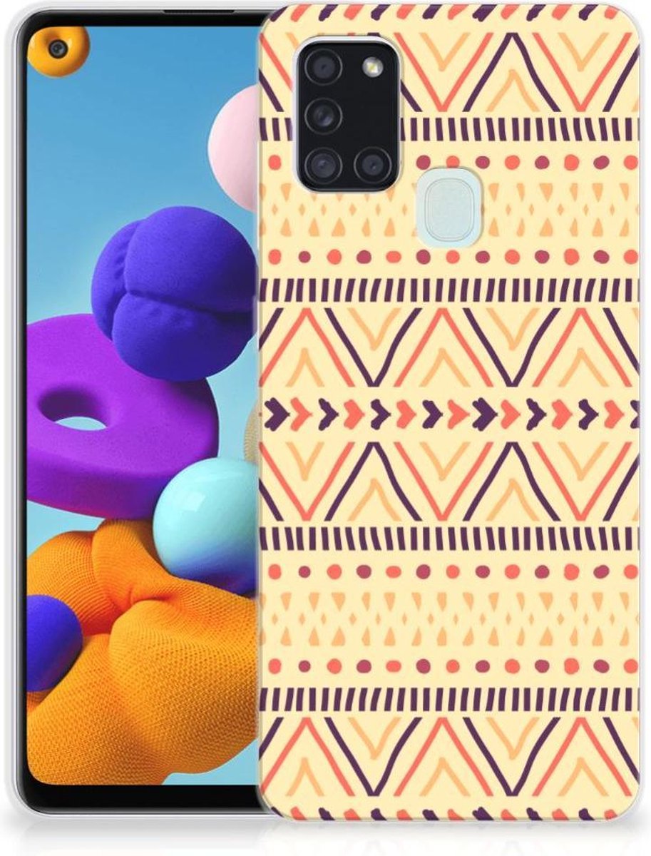 Samsung Galaxy A21s TPU bumper Aztec Yellow