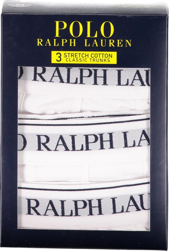 kunst Temmen camera Polo Ralph Lauren Ondergoed Wit Getailleerd - Maat XL - Heren - Never out  of stock... | bol.com