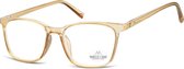 Montana Leesbril Hmr56 Goud/transparant Sterkte +3.50