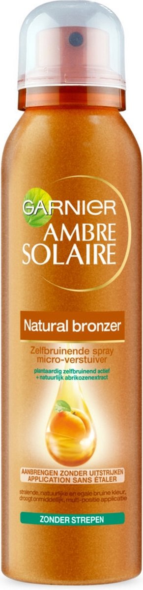 Zelfbruiner 150 ml Garnier Natural | bol Bronzer Solaire - Ambre