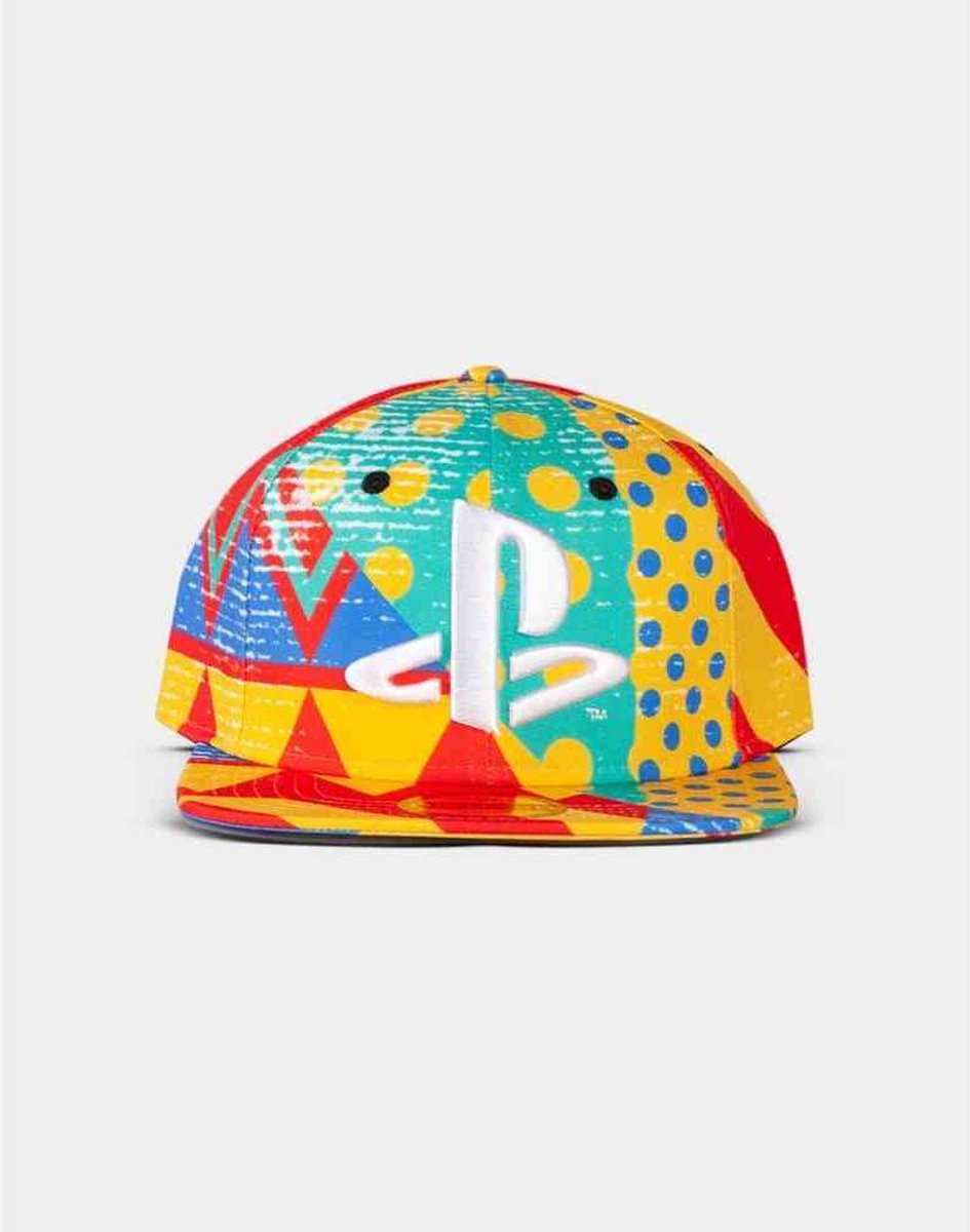 Playstation Snapback pet All Over Print Multicolours